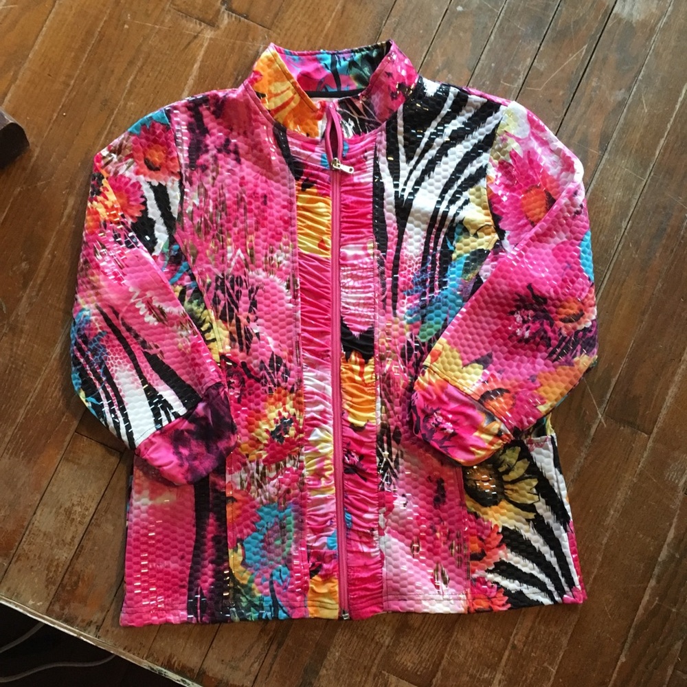 Erin London Shiny Spring Jacket